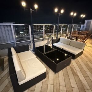 GRANDSLAM 屋上テラス 夜の様子